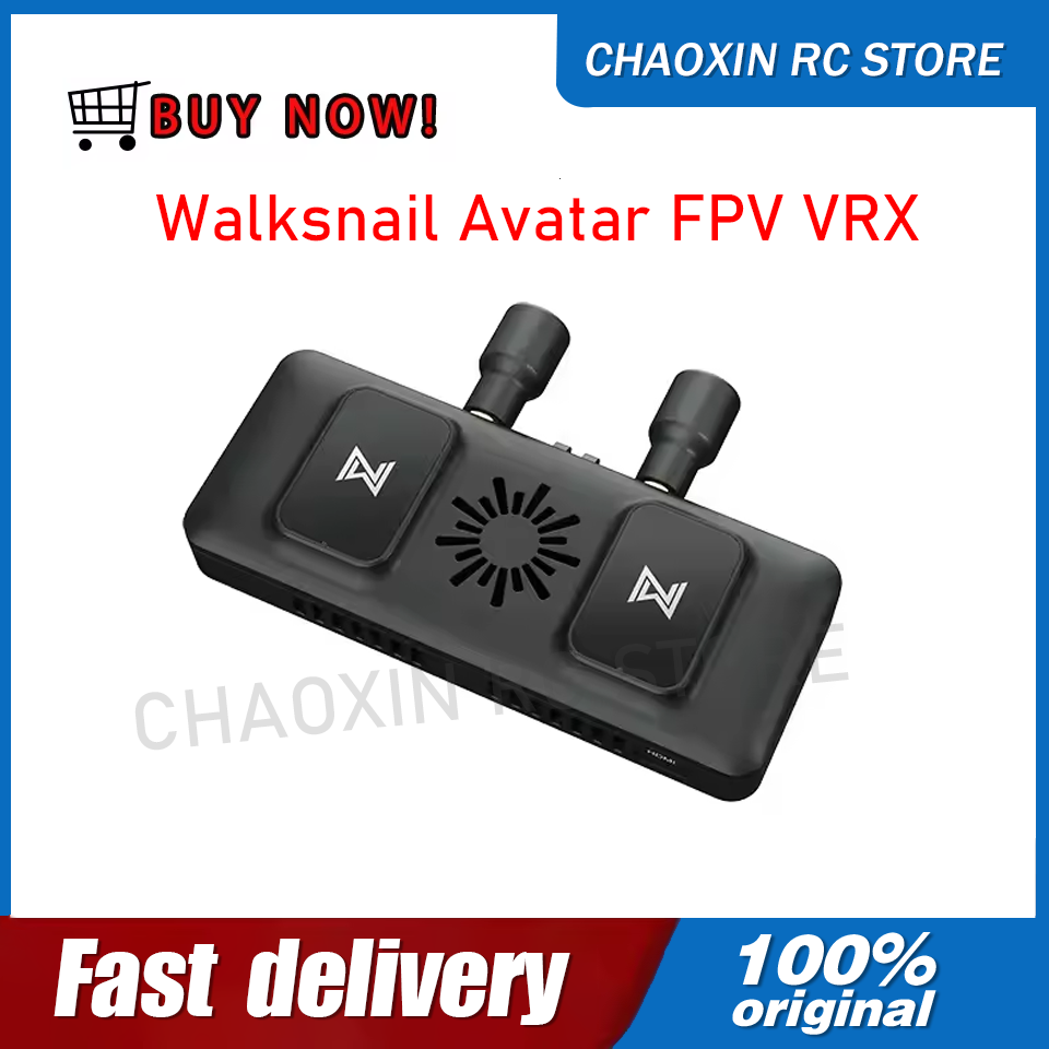 Drone With Rc - Walksnail Avatar VRX 1080P/60FPS 4KM Distance