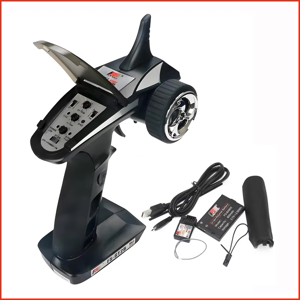 Rc Boat - Flysky FS-GT2B GT2B 2.4G 3CH Gun