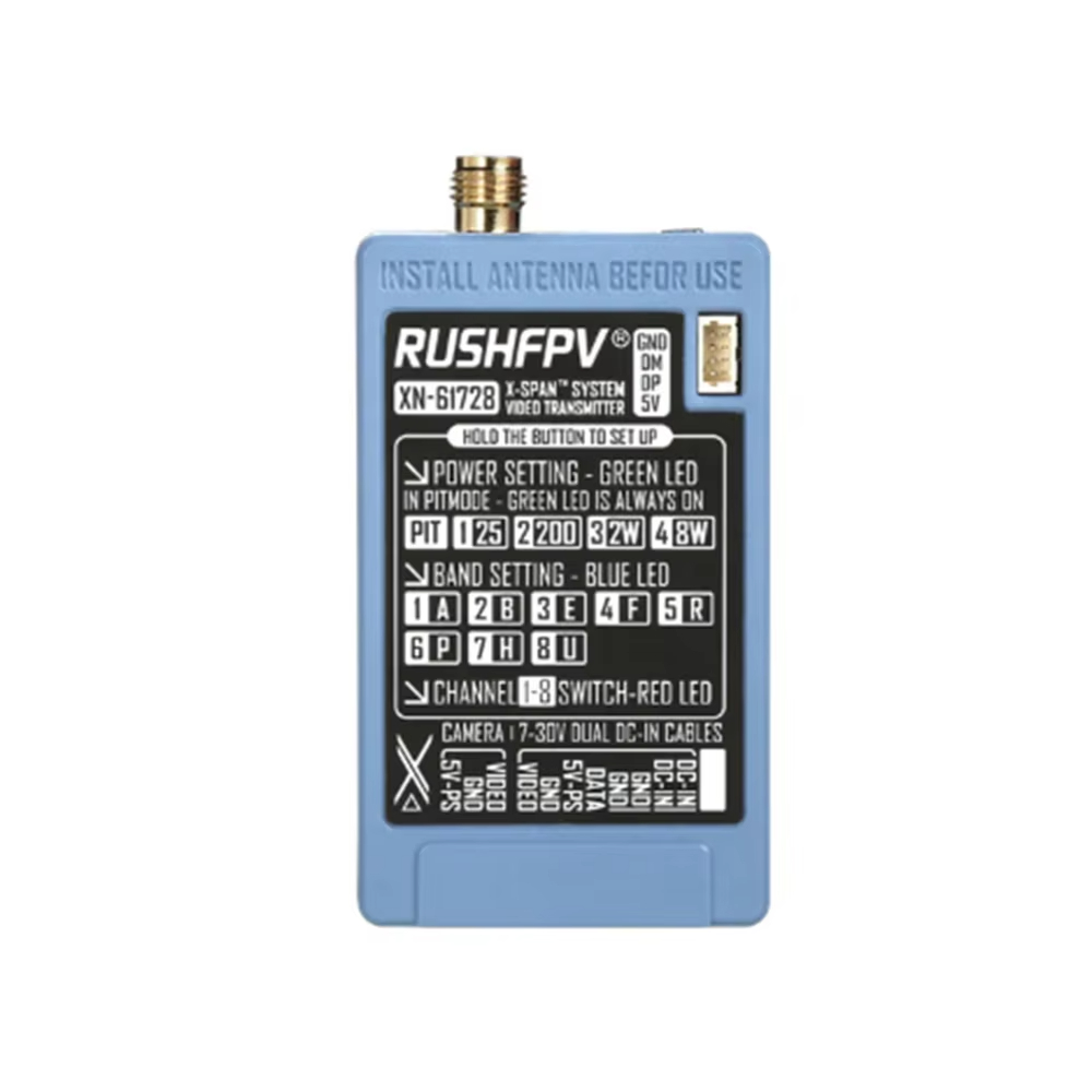 RUSHFPV 6.1‑7.2G 8W X61728 VTX - Drone Rc Controller recension och pris