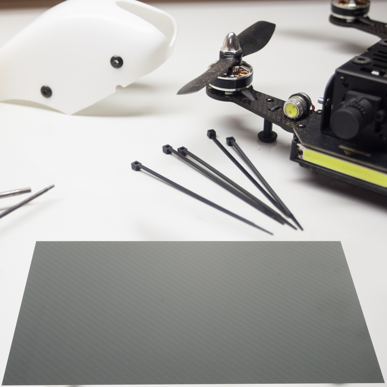 3K Carbon Fiber Sheet Glossy T - Drone With Rc recension och pris