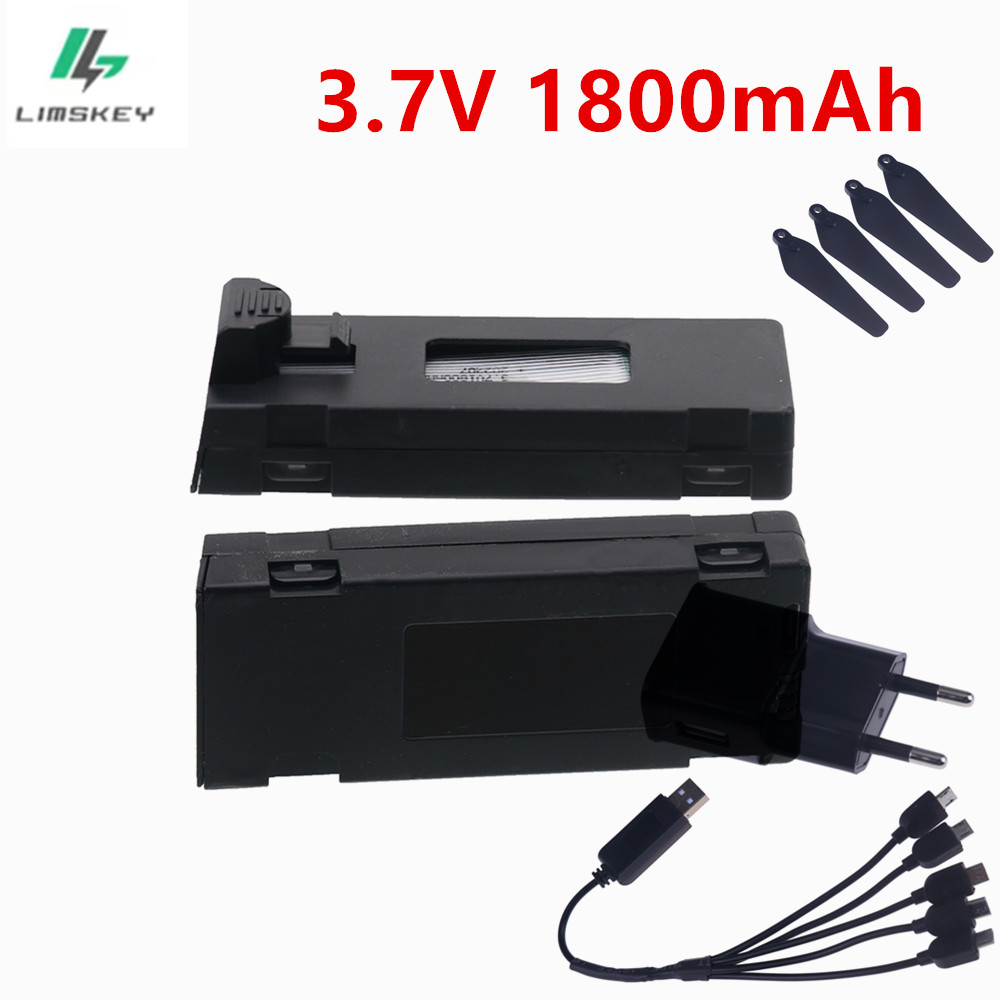 1-10pcs E99 Pro Drone Battery  - Drone Rc E99 K3 recension och pris