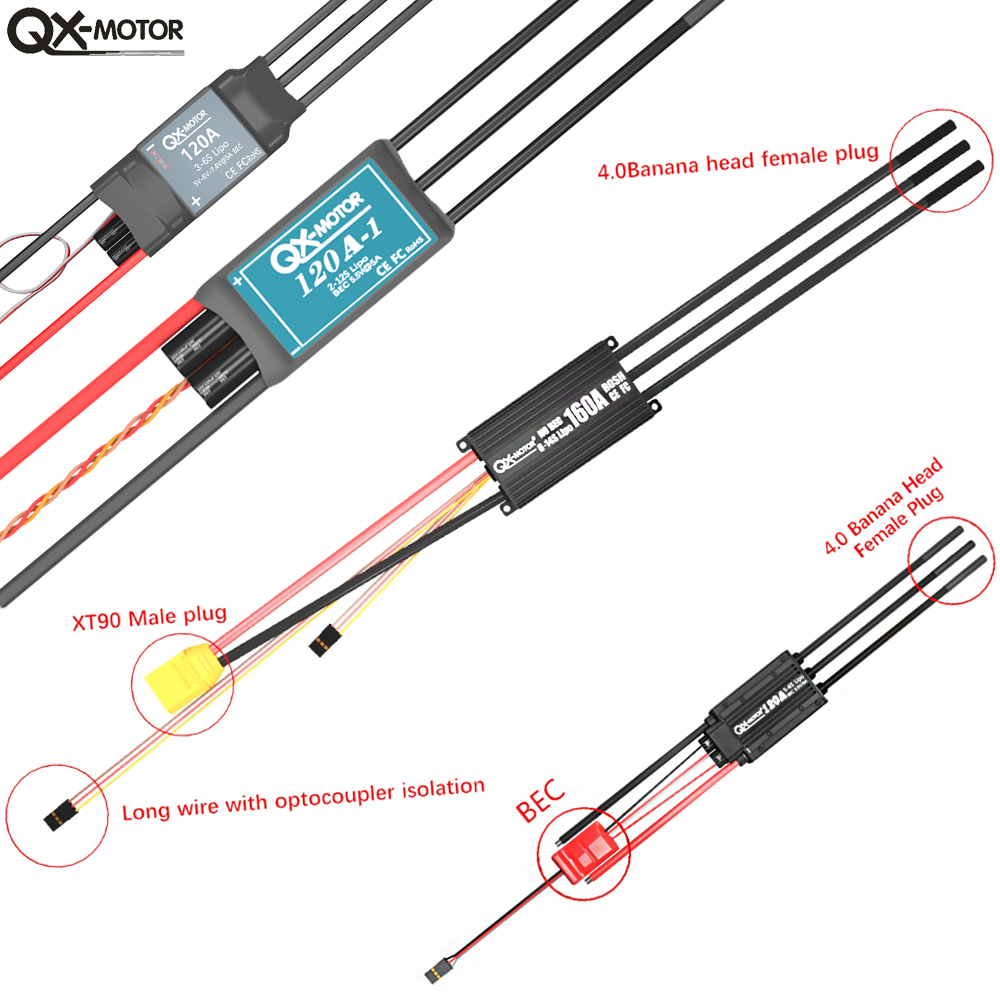 QX-MOTOR Brushless ESC series  - Drone Rc Y Series recension och pris