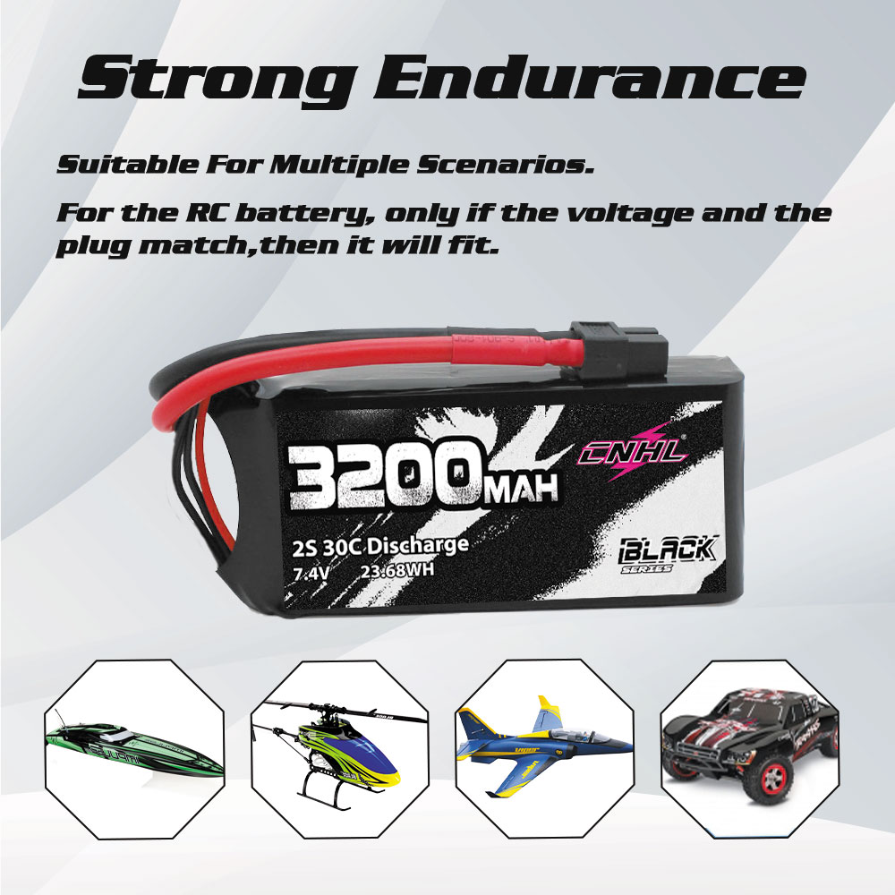 CNHL 2S 3S 4S Lipo Battery 7.4 - Drone Rc Truck recension och pris