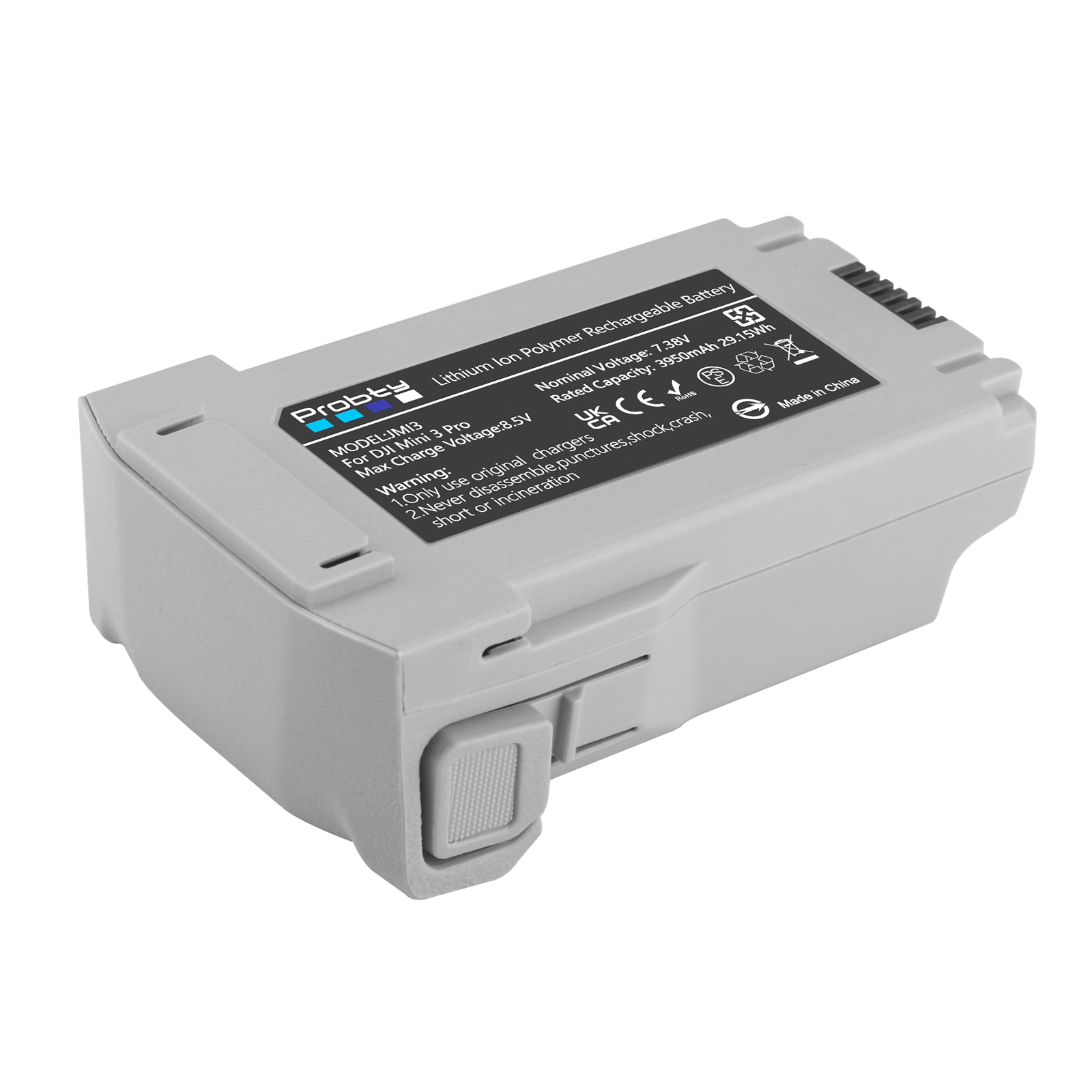 3950mAh For DJI Mini 3 Pro Bat - Drone Two Rc Way recension och pris