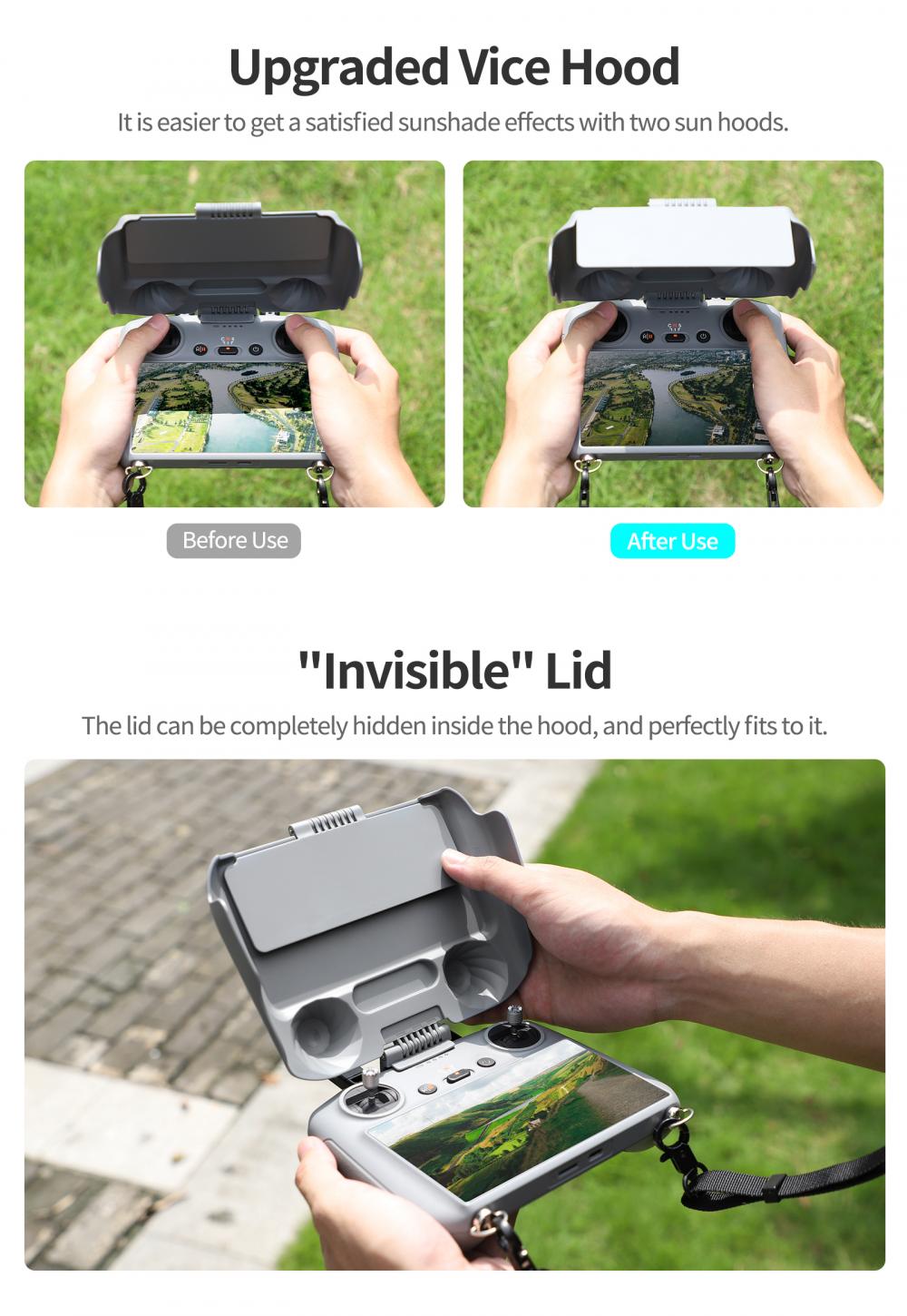 Screen Protection Shell Sunsha - Drone Dji Rc 3 recension och pris