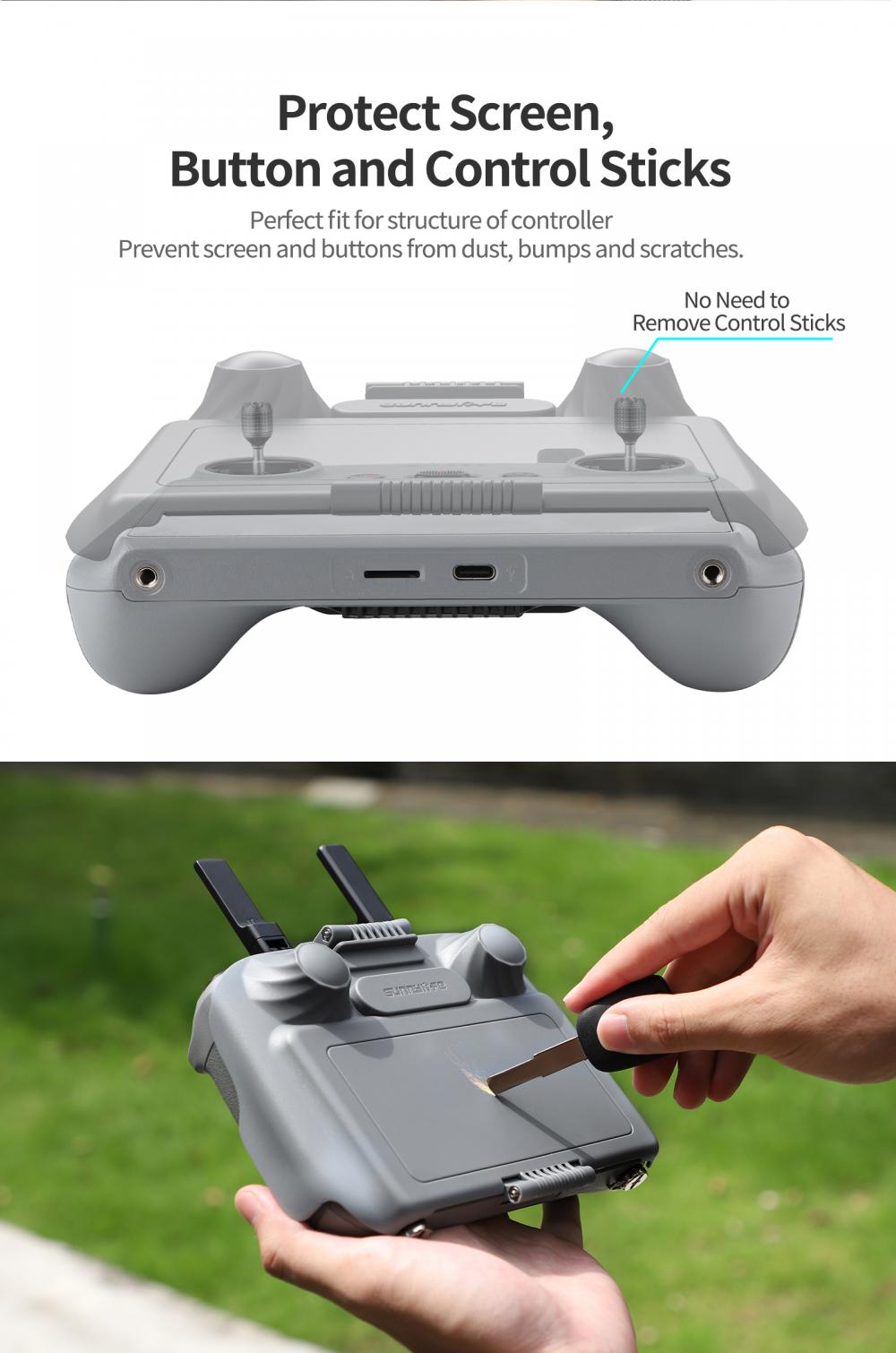 Screen Protection Shell Sunsha - Drone Dji Rc 3 recension och pris