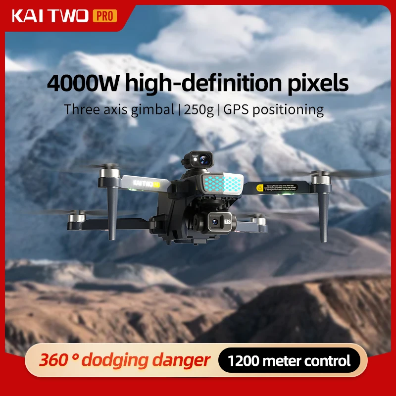 KAI TWO Pro Drone Drone 4K HD  - Drone Two Rc Way recension och pris