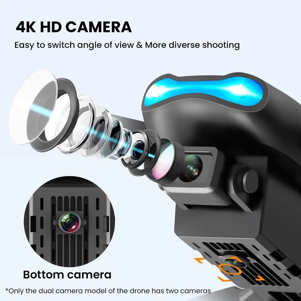 New Mini drone E99 4K WIFI HD  - Drone Rc E99 K3 recension och pris