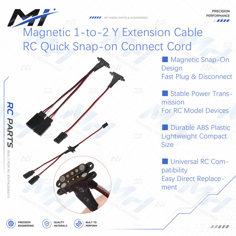 Magnetic 1-to-2 Y Extension Ca - Drone Rc Car recension och pris